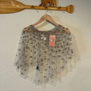 New! BHLDN sheer cape